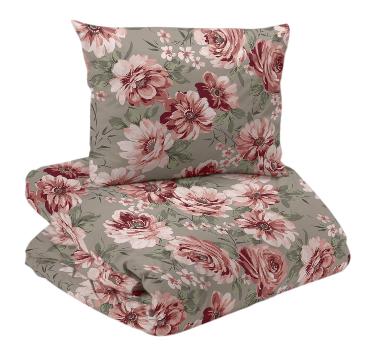 Dagmar satin 2-d bädd linne/rosa