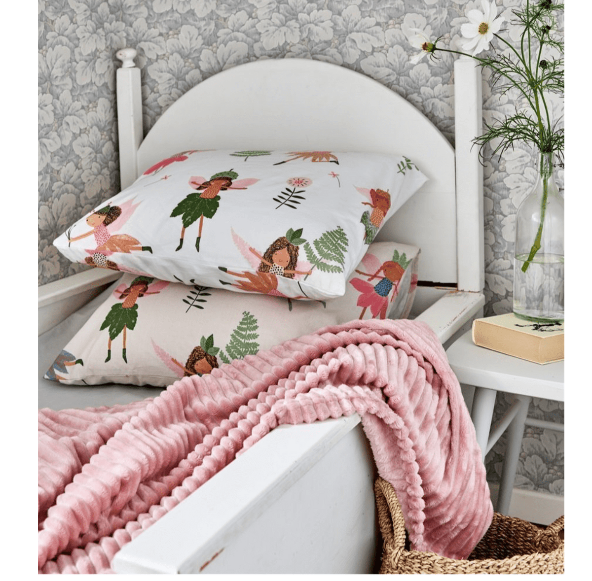 Älvor 2-d bädd linne - Nordiska Hemtextil