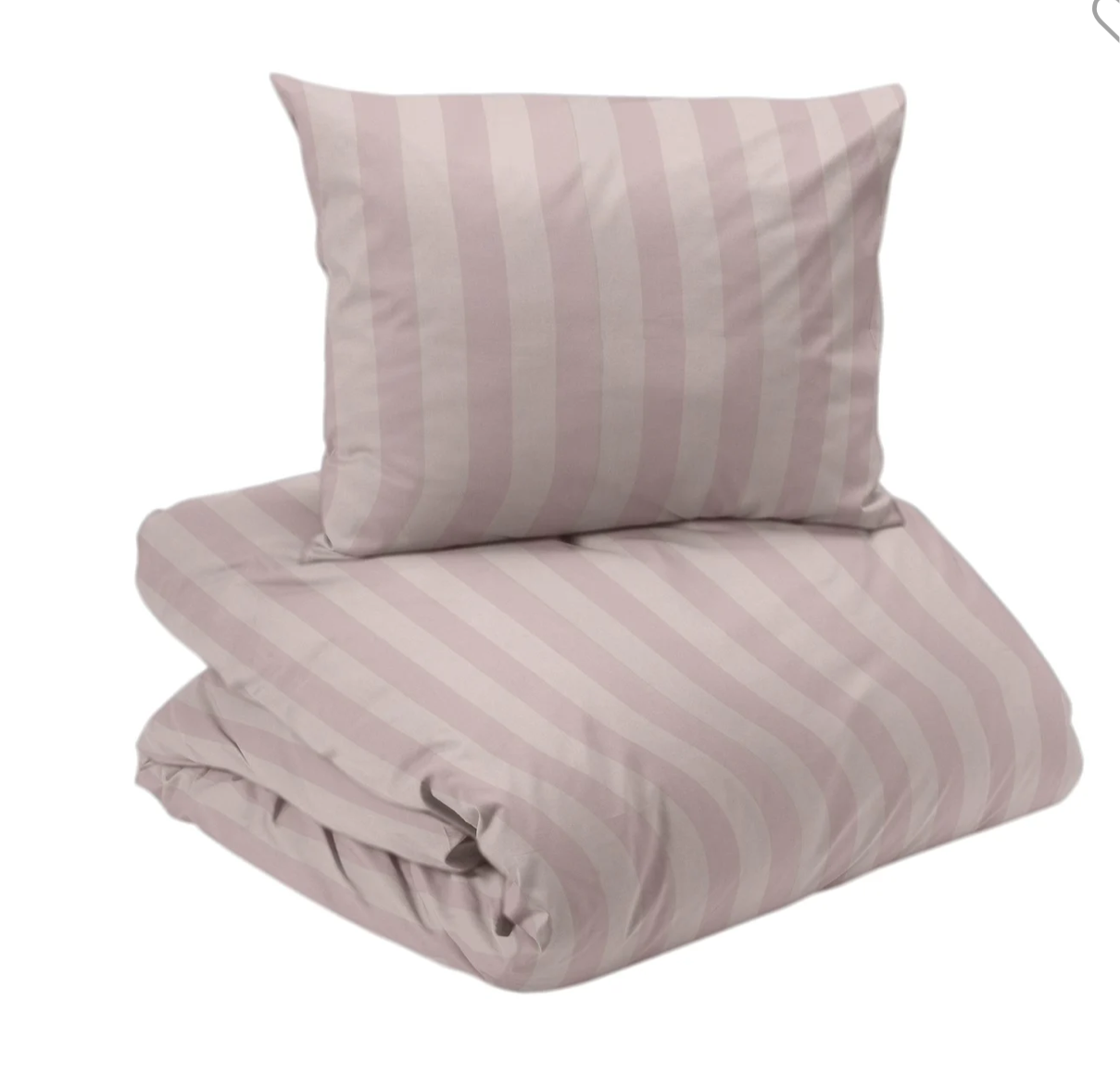 satin 2-d bädd rosa