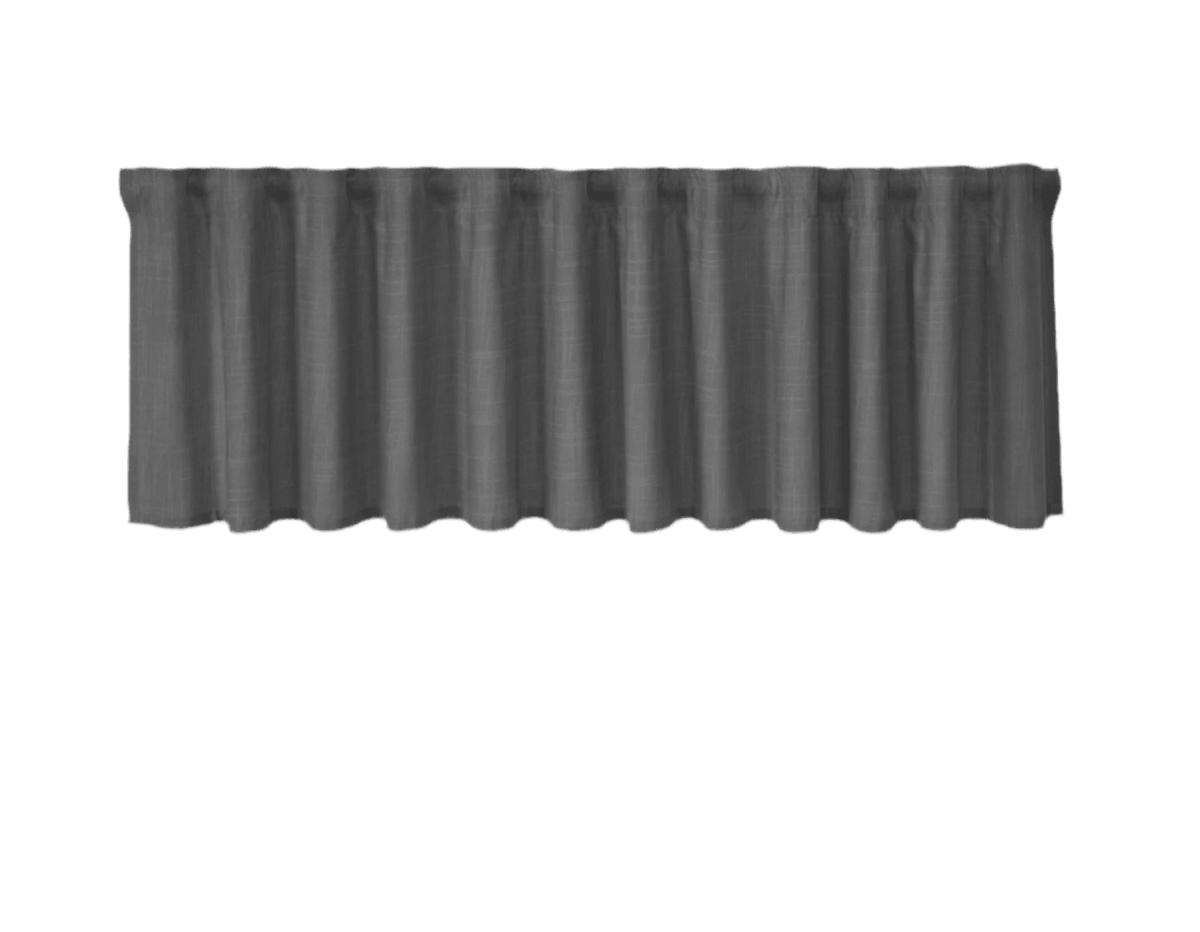Bruce multikappa dark grey. 1x50x250cm - Nordiska Hemtextil