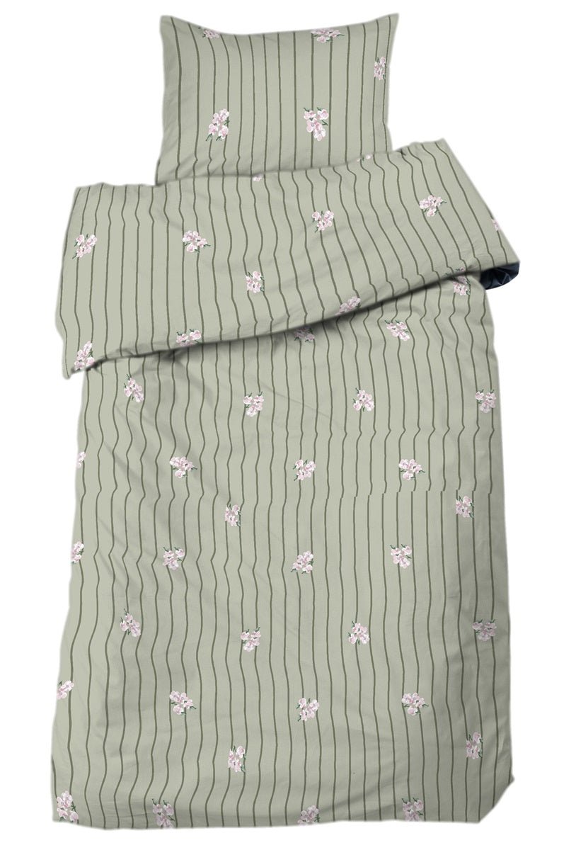 Tove 2-d bädd grön - Nordiska Hemtextil