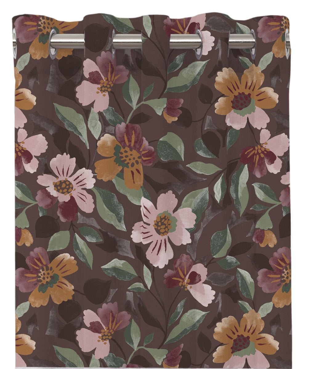 Vera öljettlängder brun - Nordiska Hemtextil