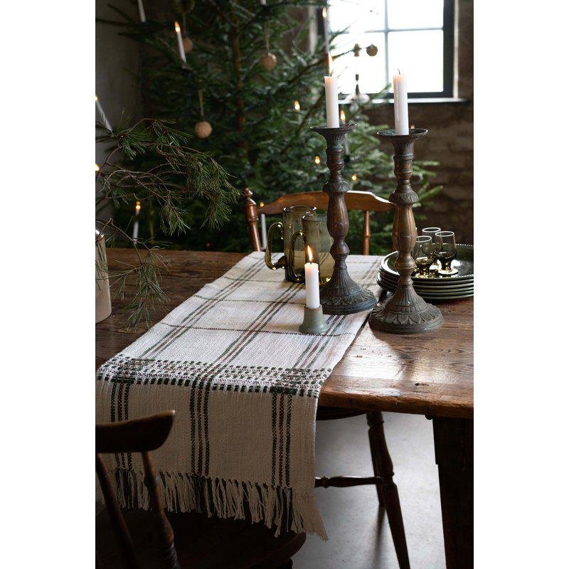 VERA GRÖN/NOUGAT/40 Löpare - Nordiska Hemtextil