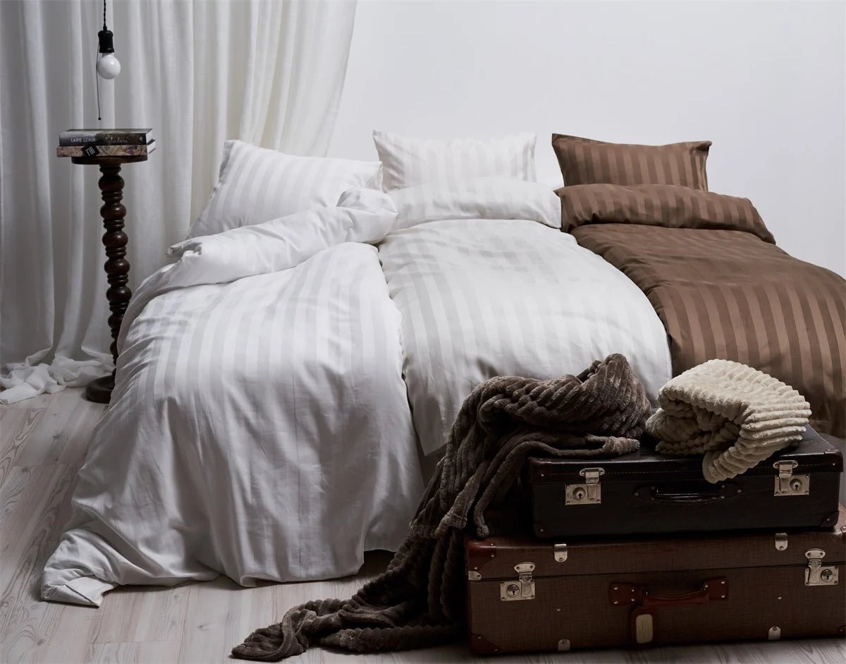 Mirage satin 2-d bädd champagne - Nordiska Hemtextil