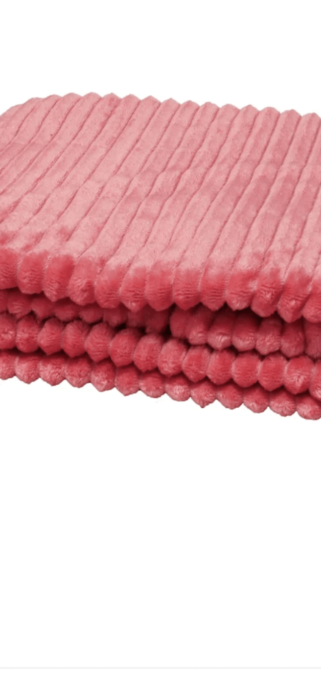 Baloo pläd 130x170 bubbelgum 130x170cm - Nordiska Hemtextil