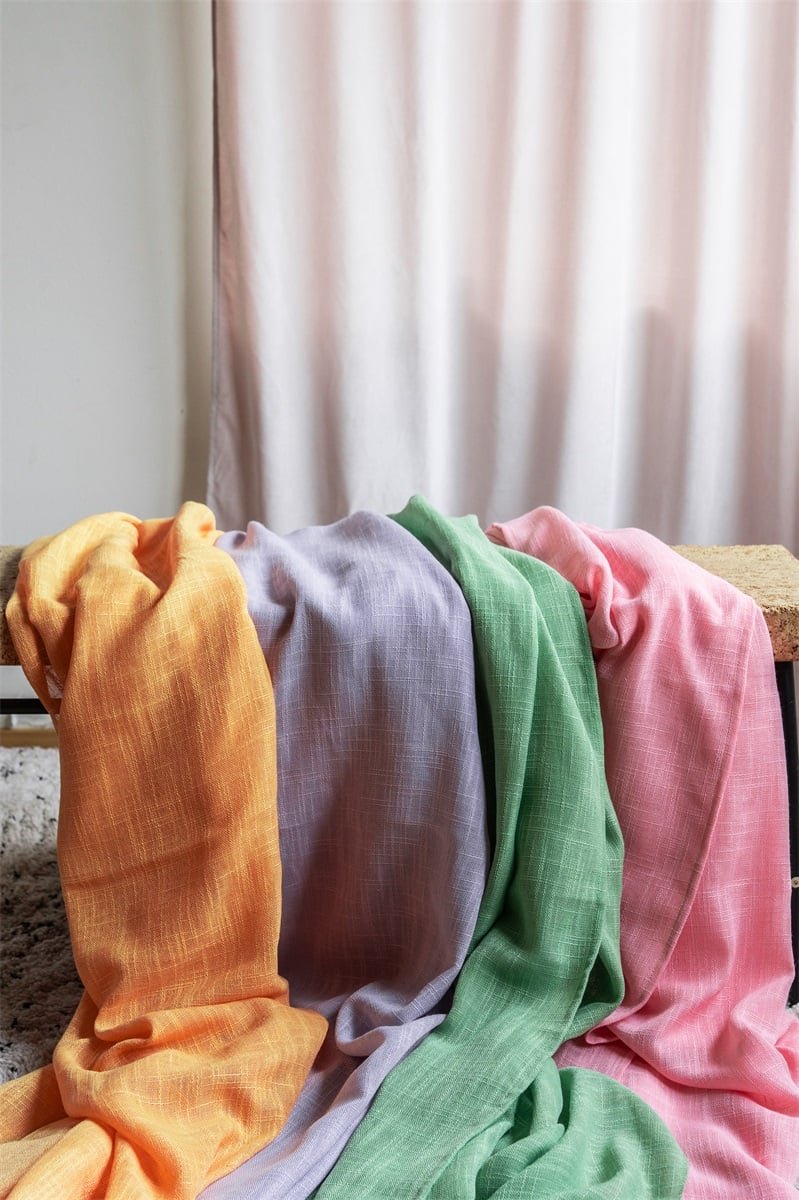 Bruce multikappa apelsin 1x50x250cm - Nordiska Hemtextil