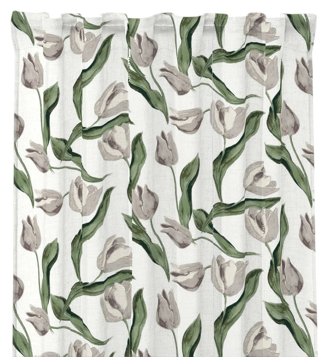 Tulpaner multilängder 140x250cmbeige - Nordiska Hemtextil