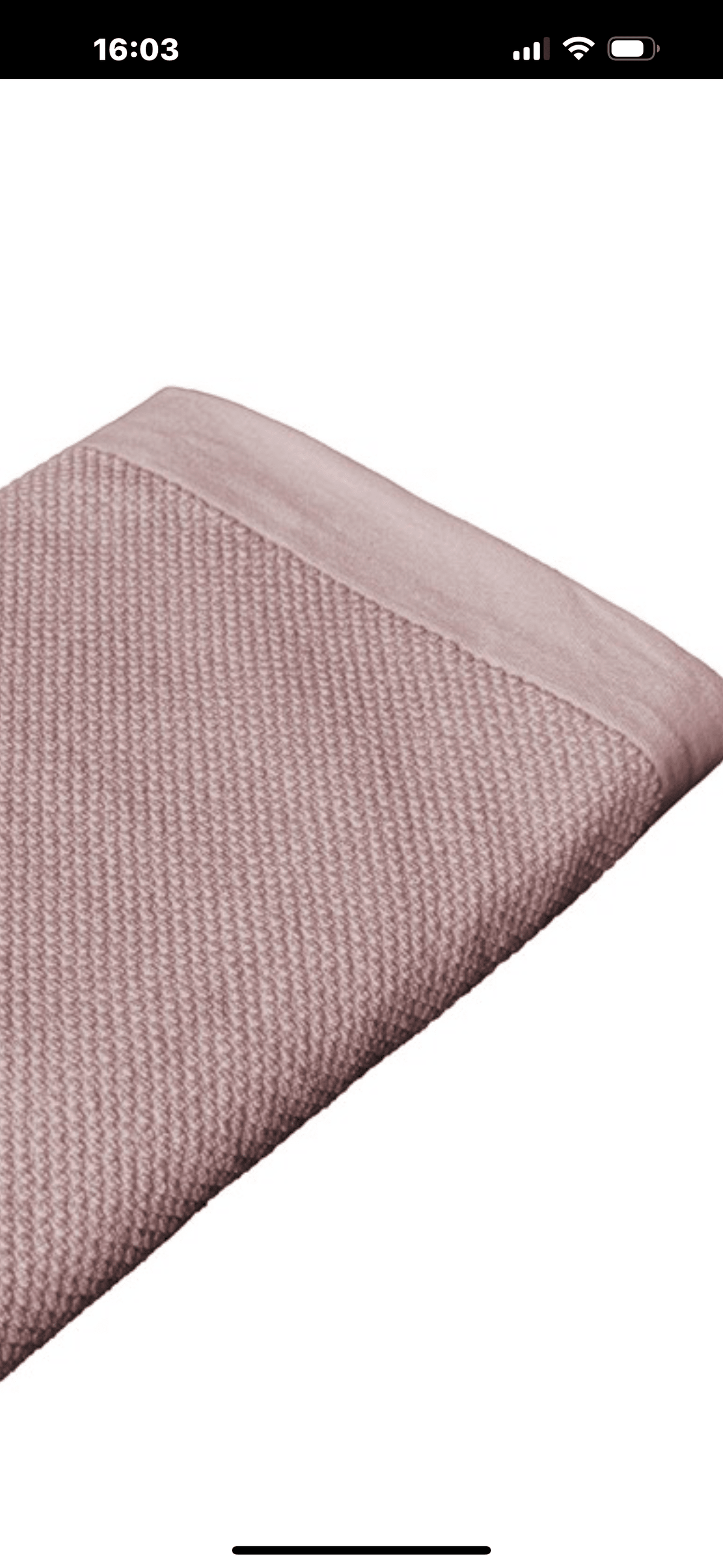 HANDDUK SALTÖ, Rosa 40x60cm Material 100% bomull, 480g/m2 - Nordiska Hemtextil