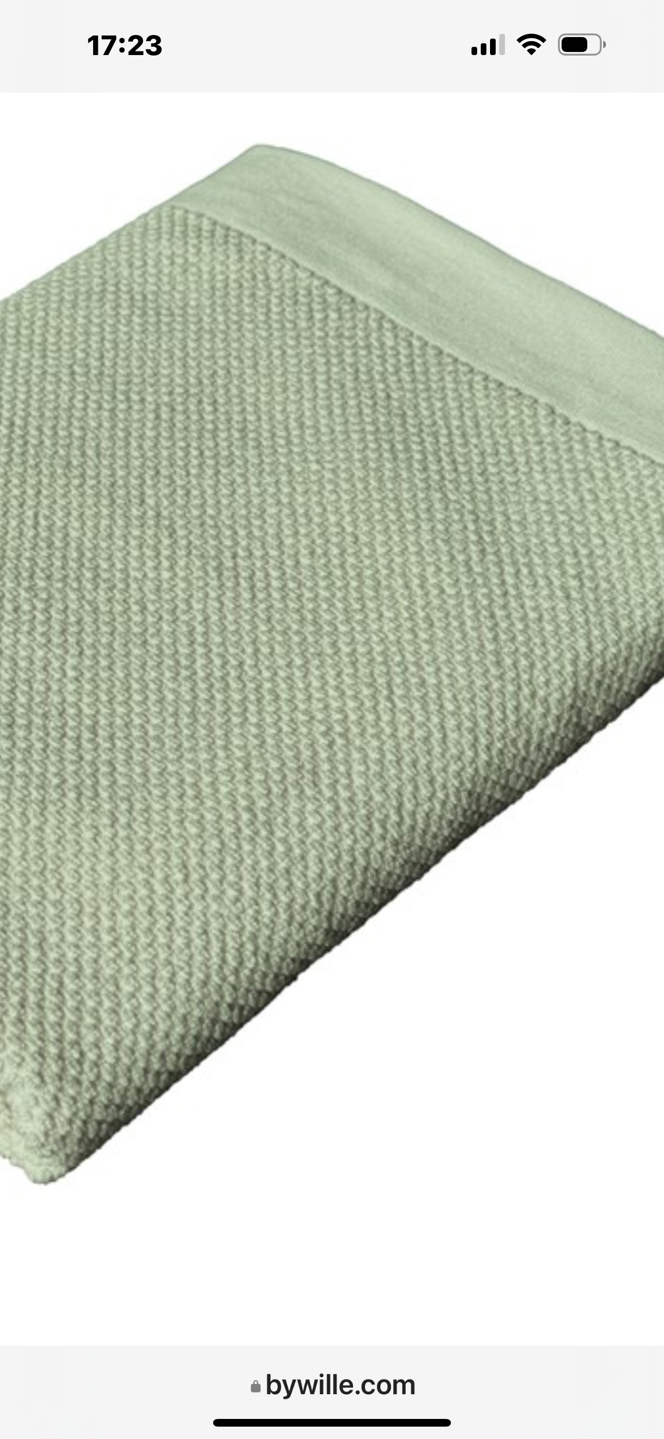 Badlakan, SALTÖ, GRÖN
70x130. 100% bomull, 480g/m2