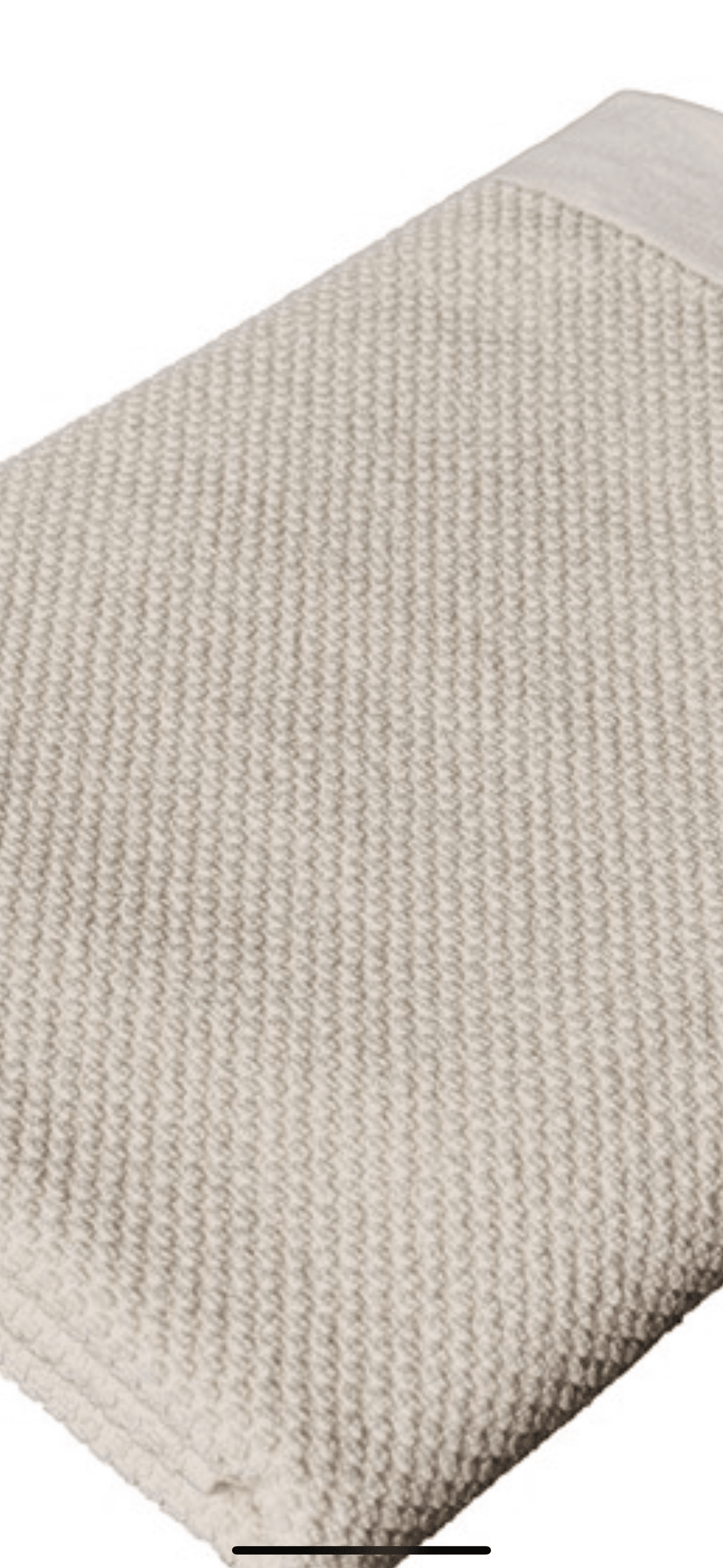 Badlakan, SALTÖ, SAND 70x130cm 100% bomull, 480g/m2 - Nordiska Hemtextil