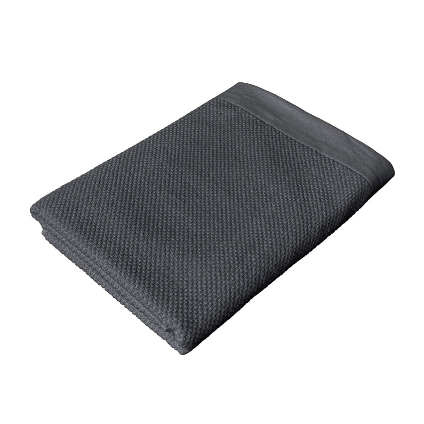 Badlakan, SALTÖ, MÖRKGRÅ 70x130cm
100 % bomull 480 g