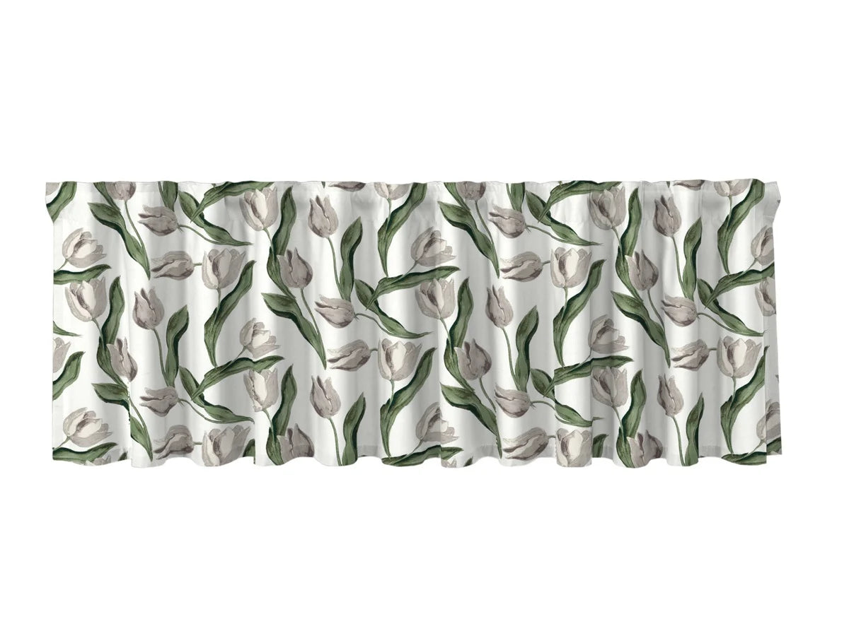 Tulpaner multikappa beige 50x250cm