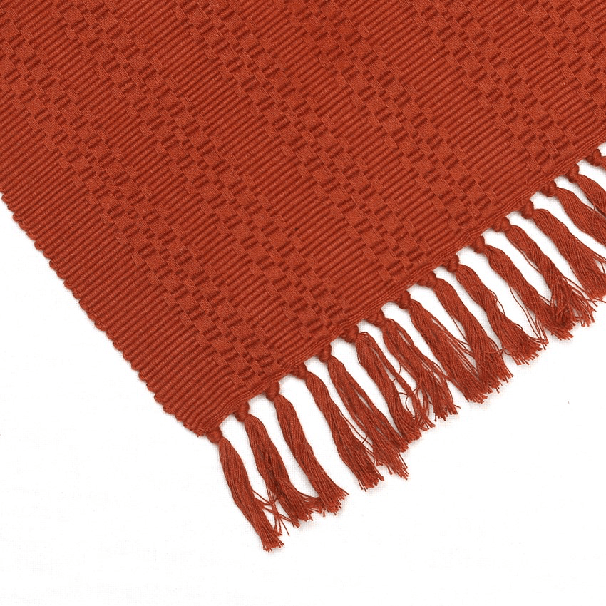 ÅTERVUNNEN LÖPARE NOA, ROST 33x120cm - Nordiska Hemtextil