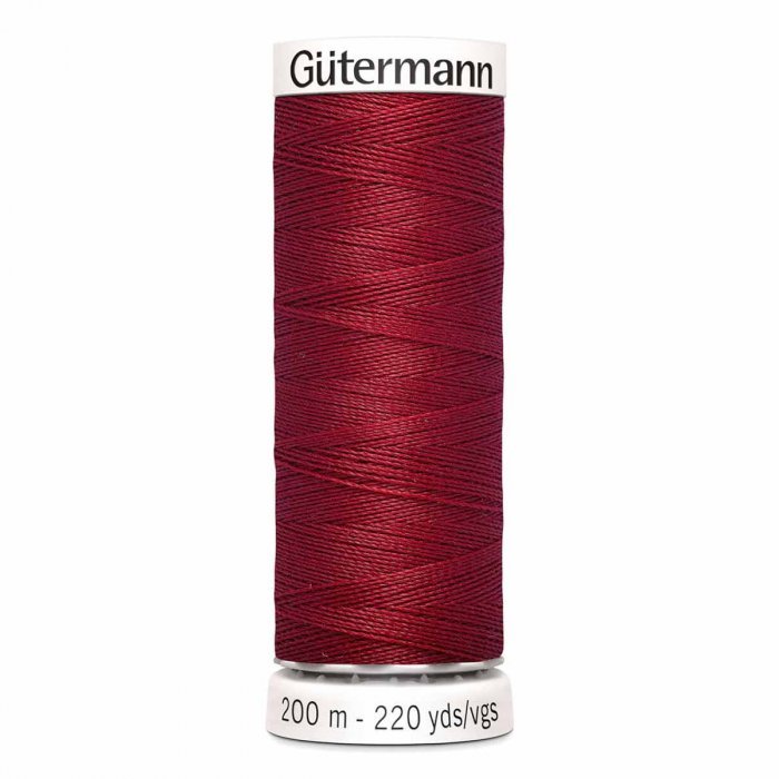 Gütermann Alltråd 200m 367 vin röd - Nordiska Hemtextil