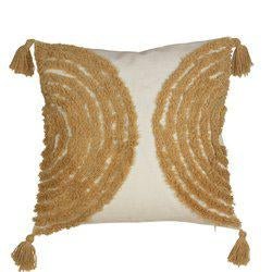 KOSMO OFFWHITEGUL/Kuddfodral - Nordiska Hemtextil
