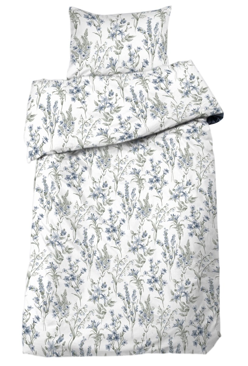 Lovisa 2-d bädd blå - Nordiska Hemtextil