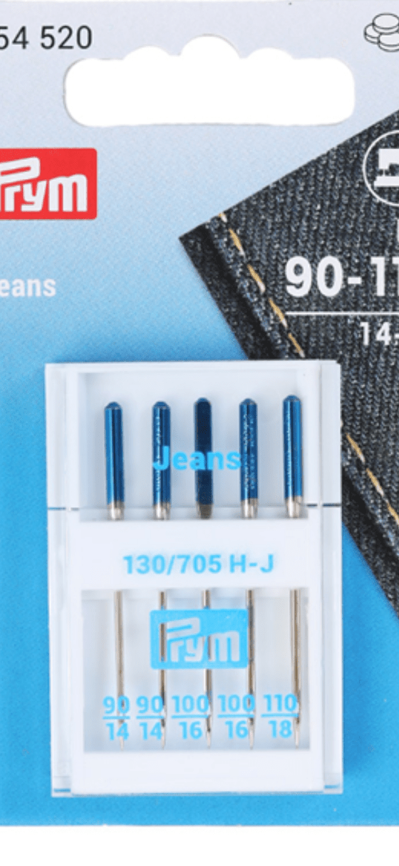 Symaskinsnålar Jeans 90-110 - Nordiska Hemtextil
