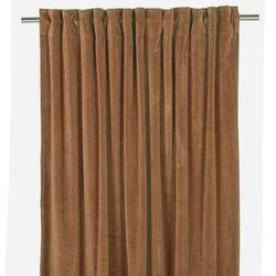 Sammet ESTHER COGNAC/24 Multibandslängder 2X135X250 CM - Nordiska Hemtextil