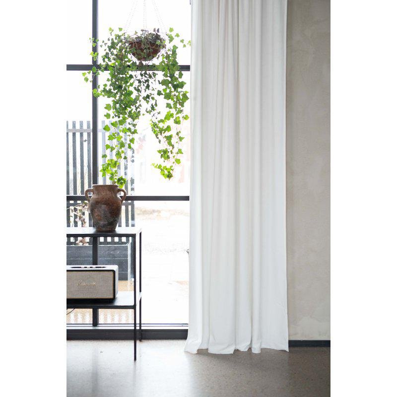 ESTHER OFFWHITE/09 Öljettlängder. 2x135x250cm - Nordiska Hemtextil