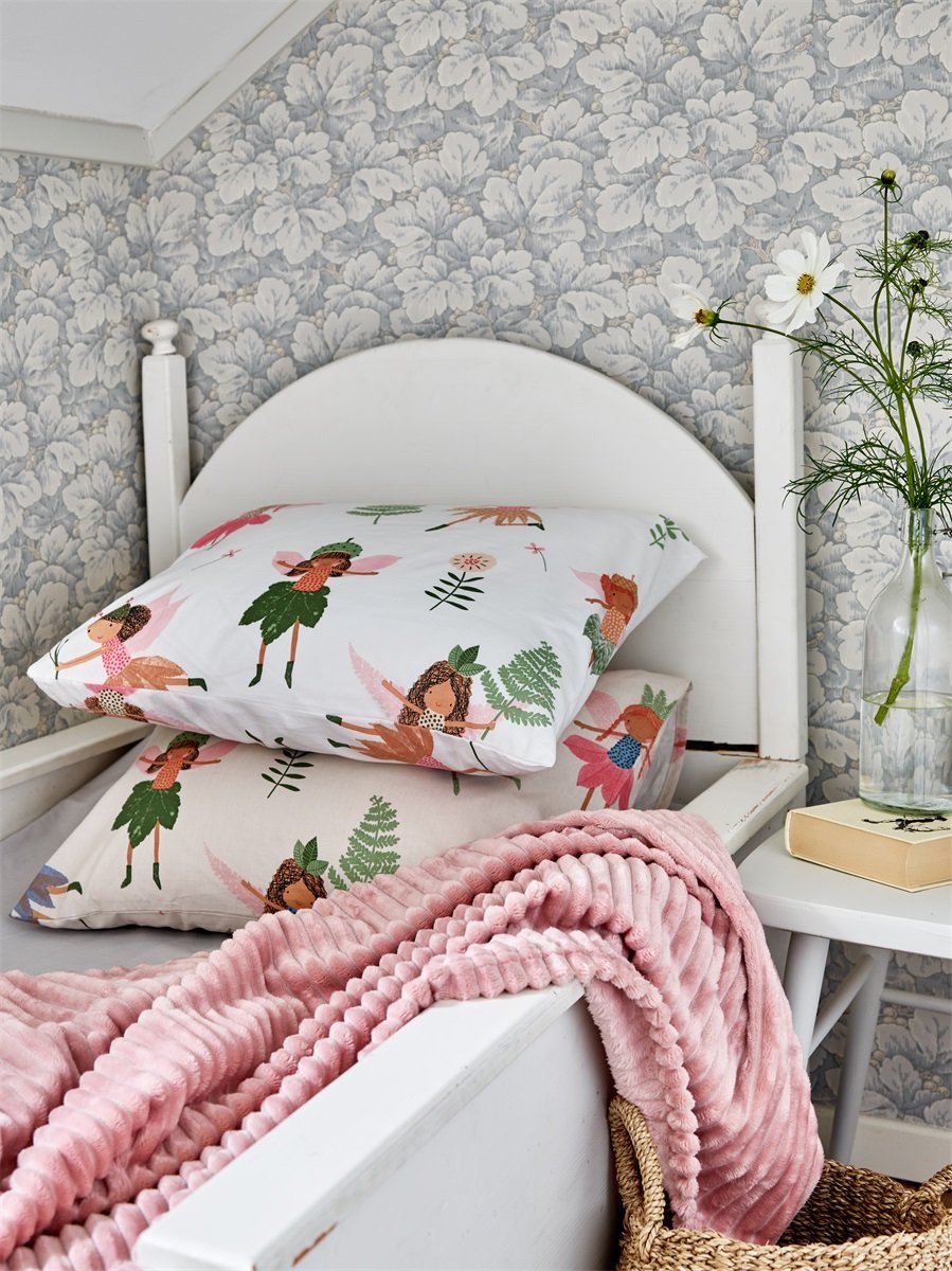 Älvor 2-d bädd vit - Nordiska Hemtextil
