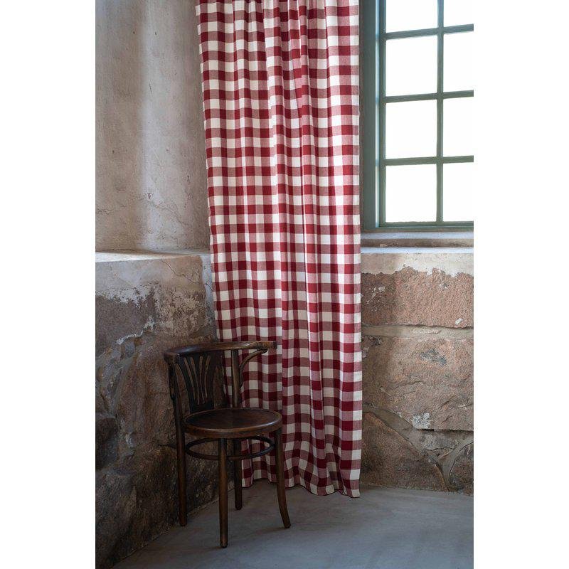 MOA RÖD/60 Multibandslängder 2X120X250 CM - Nordiska Hemtextil
