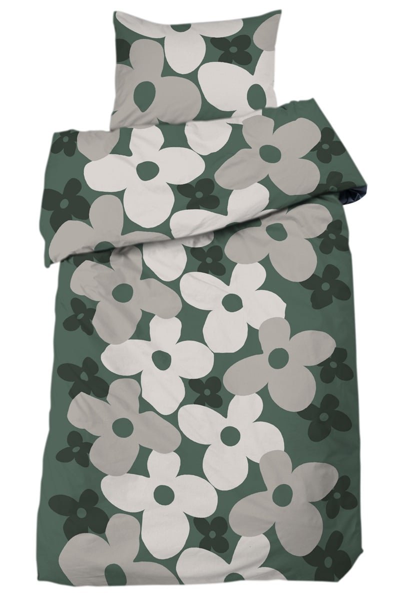 Happy 2-d bädd grön - Nordiska Hemtextil