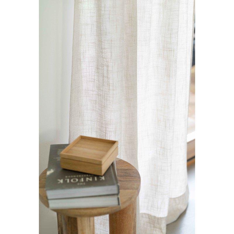 BROOKLYN OFFWHITE/09 Multibandslängder 2x140x280cm - Nordiska Hemtextil