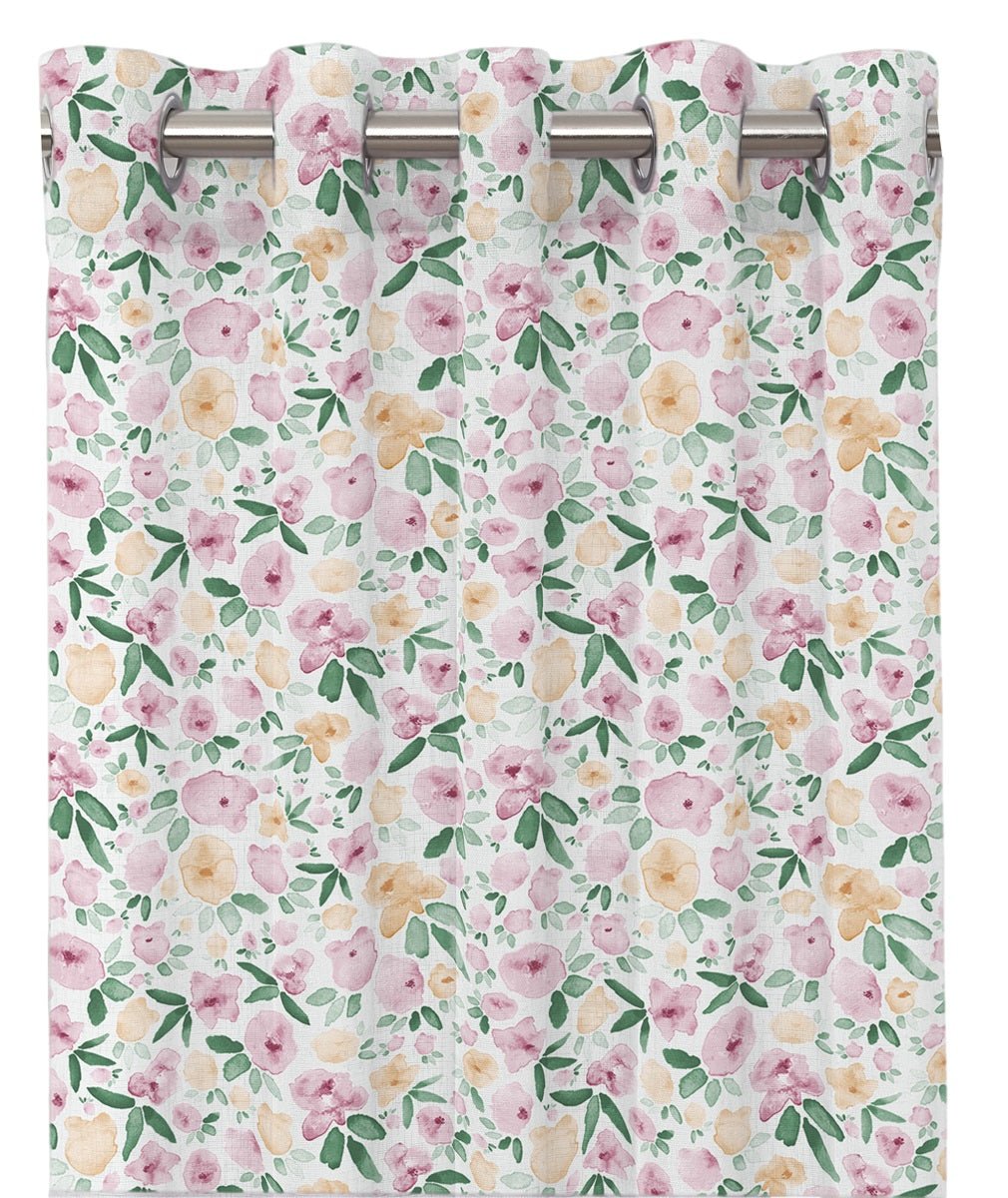 Saga öljettlängder rosa. 140x240cm - Nordiska Hemtextil