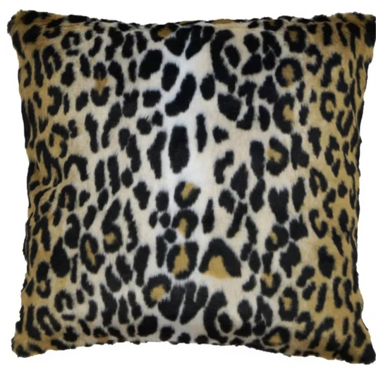 Savann leopardmönstrat kuddfodral 45x45cm