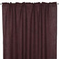 Gardiner med multiband ￼BROOKLYN vinröd 2X140X250 CM - Nordiska Hemtextil