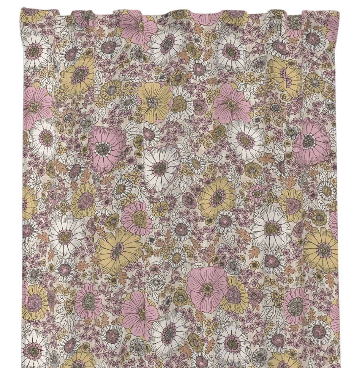 Alva gardiner ljusgul 250 cm | Nordiska Hemtextil - Nordiska Hemtextil