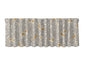 Lille multikappa linne/guld.  50x250cm
