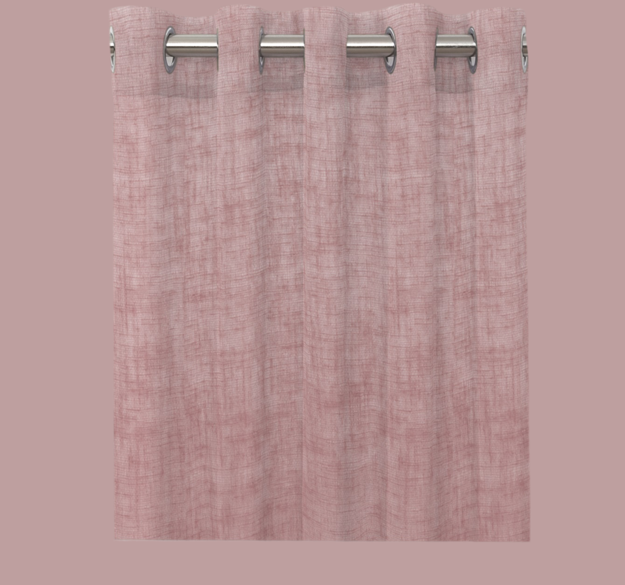 Wayne öljettlängder ljusrosa. 2x140x240cm