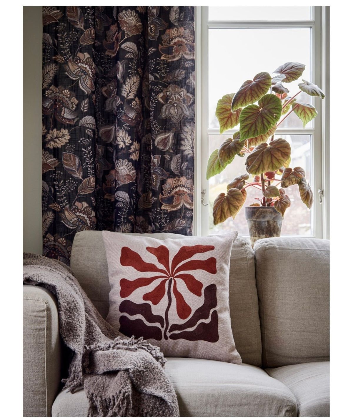 Shelly multilängder svart/beige - Nordiska Hemtextil