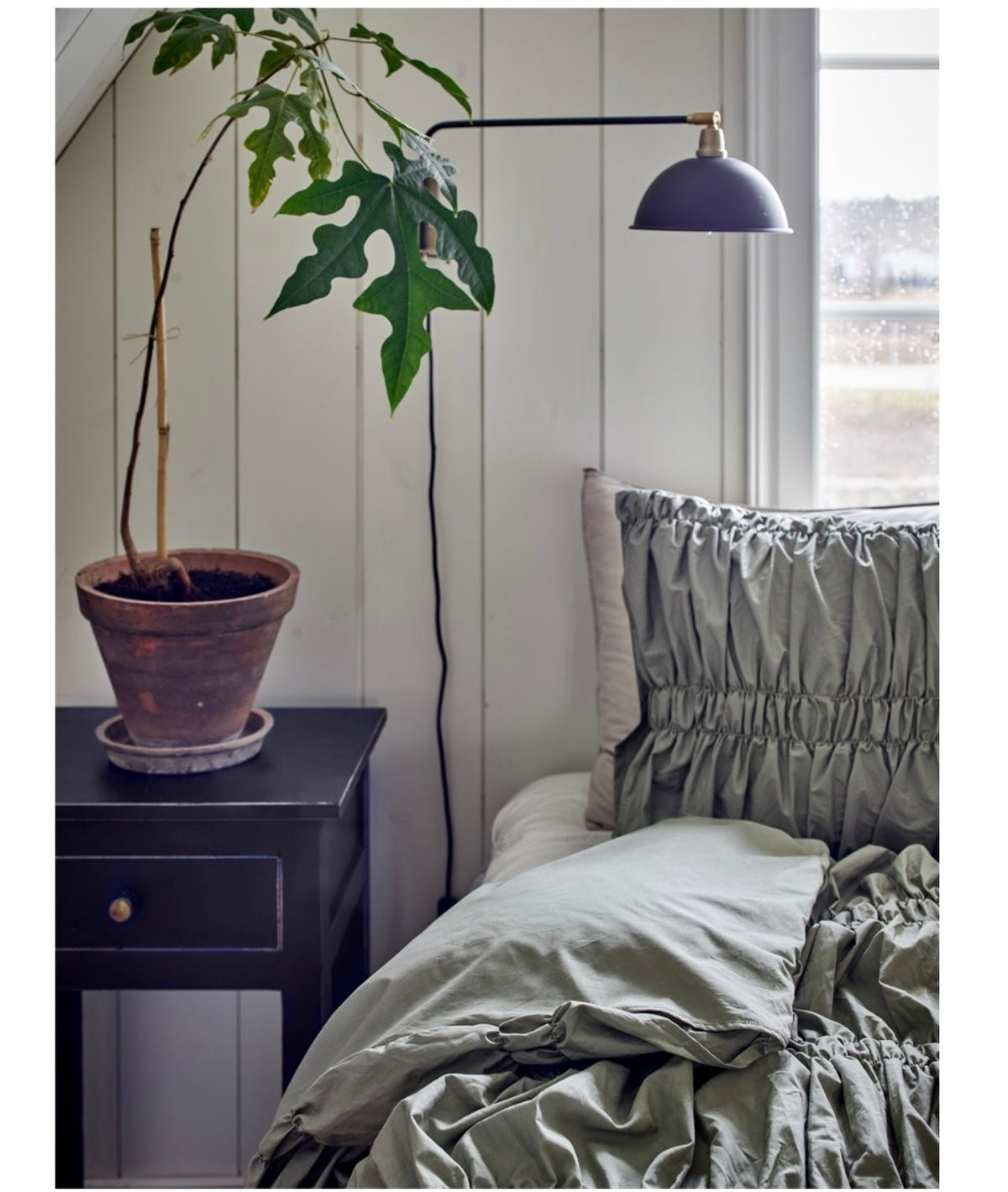 Cloud 2-d bädd grön - Nordiska Hemtextil
