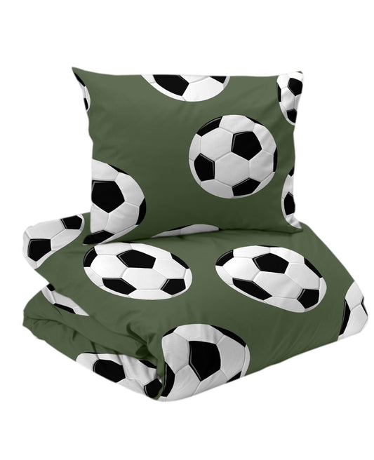 Fotboll 2-d bädd grön