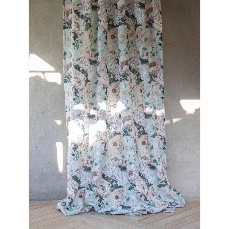 PION GRÖN/40 2x135x250cm. Multi-header curtains