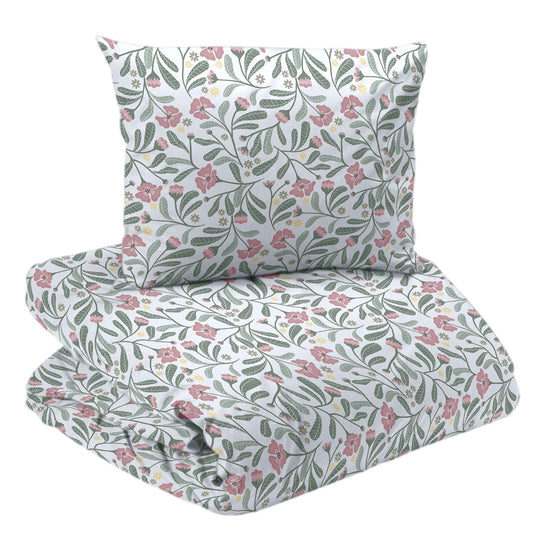 Lovis 2-d bädd vit/rosa