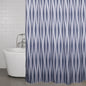 Wave duschdraperi marin 180x200cm