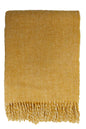 Nelson ullpläd 130x170 guld