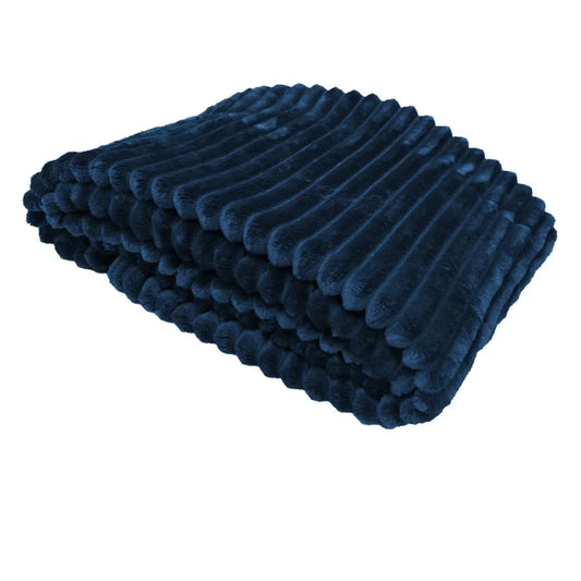 Baloo pläd 130x170 navy