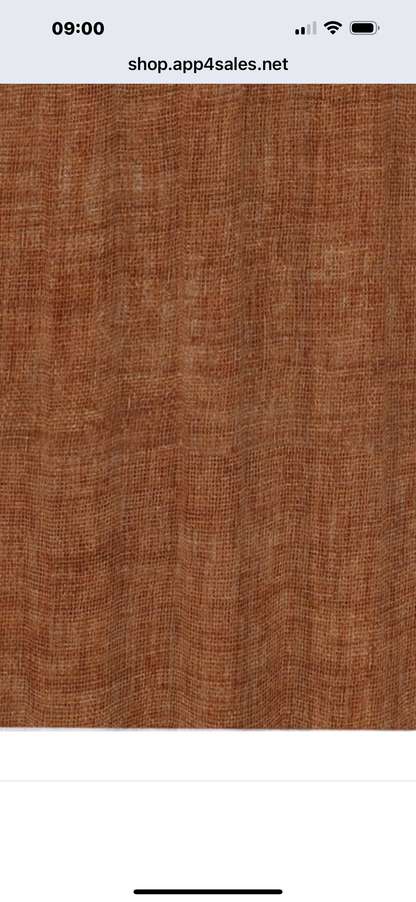 Wayne öljettlängder cognac. 2x240cm