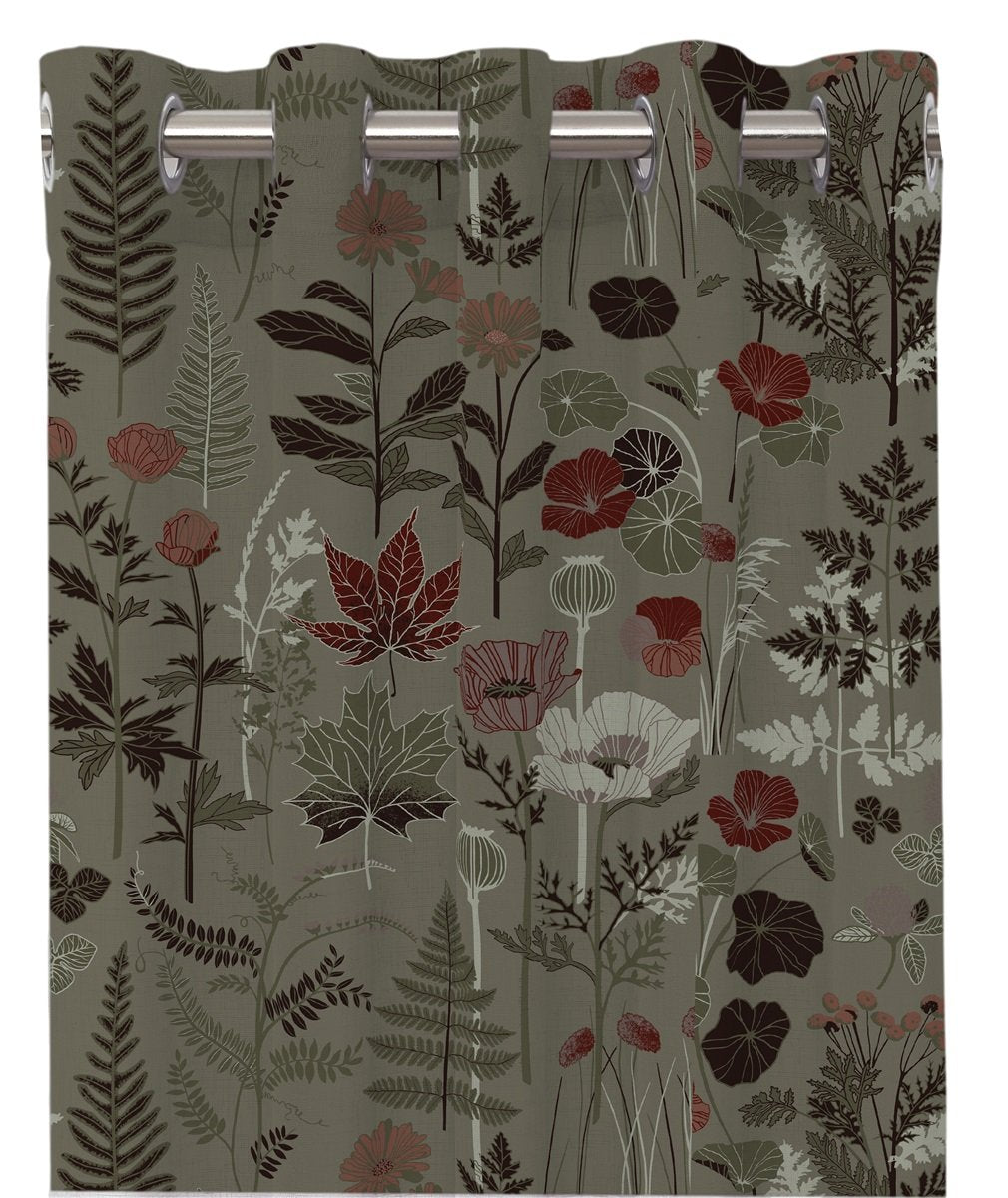Trädgård öljettlängder khaki.   2x140x240cm