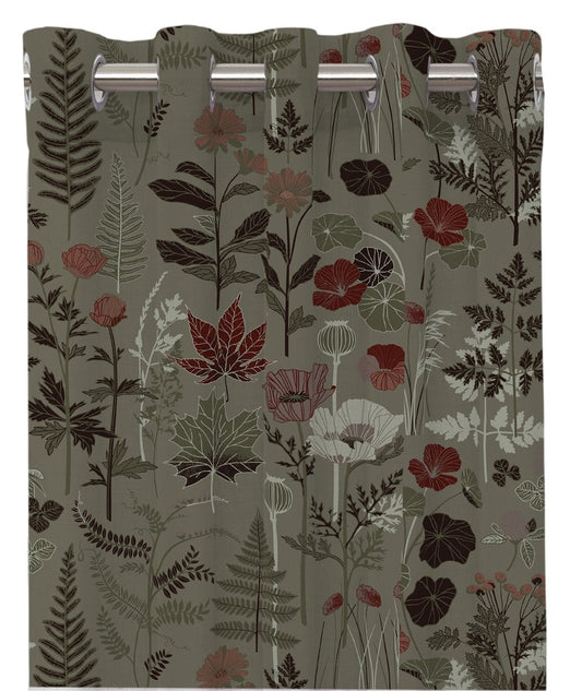 Trädgård öljettlängder khaki.   2x140x240cm