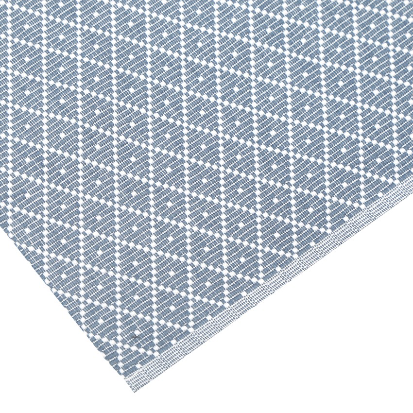 ÅTERVUNNEN LÖPARE ELLA, LJUSROSA/VIT.       33x120cm