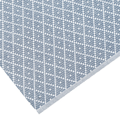 ÅTERVUNNEN LÖPARE ELLA, LJUSROSA/VIT.       33x120cm