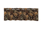 Denice allover öljettkappa svart/guld. 45x250cm