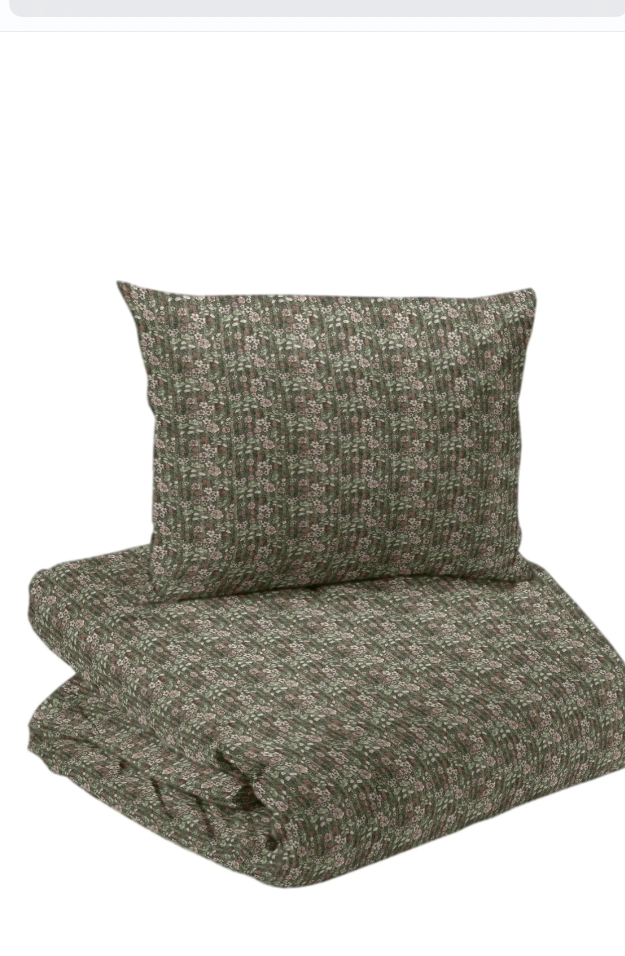 bäckebölja 2-d bädd grön.