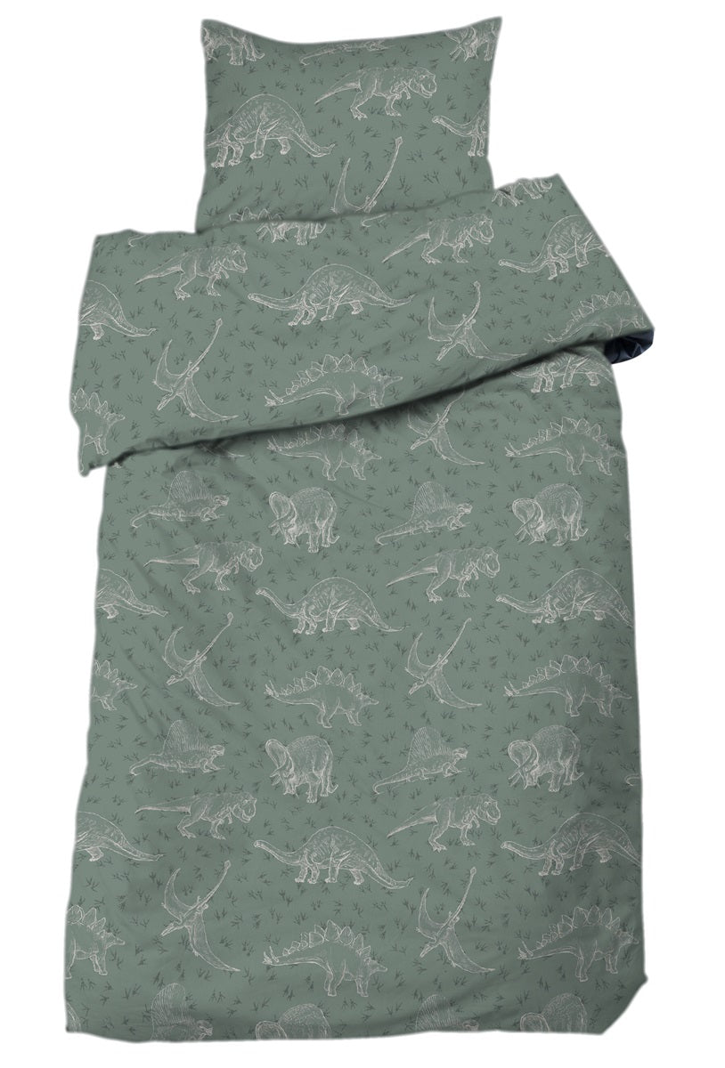 Dino 2-d bädd grön