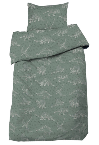 Dino 2-d bädd grön